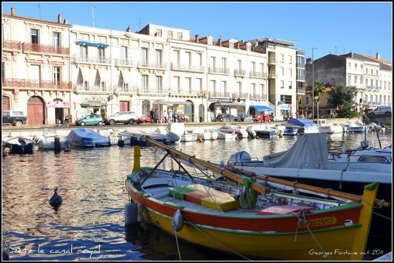 T3 Avec Terrasse Avec Vue Exceptionnelle Sur Les Quais De Sete Leilighet Eksteriør bilde